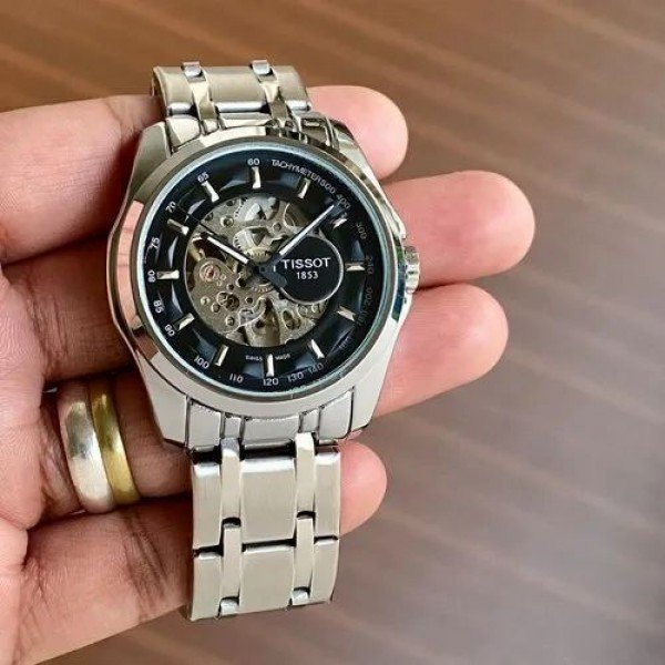 TISSOT 1853 AUTOMATIC PRIMIUM QUALITY METAL WATCH' - View 2