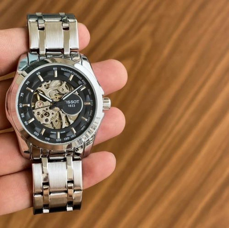 TISSOT 1853 AUTOMATIC PRIMIUM QUALITY METAL WATCH' - View 5