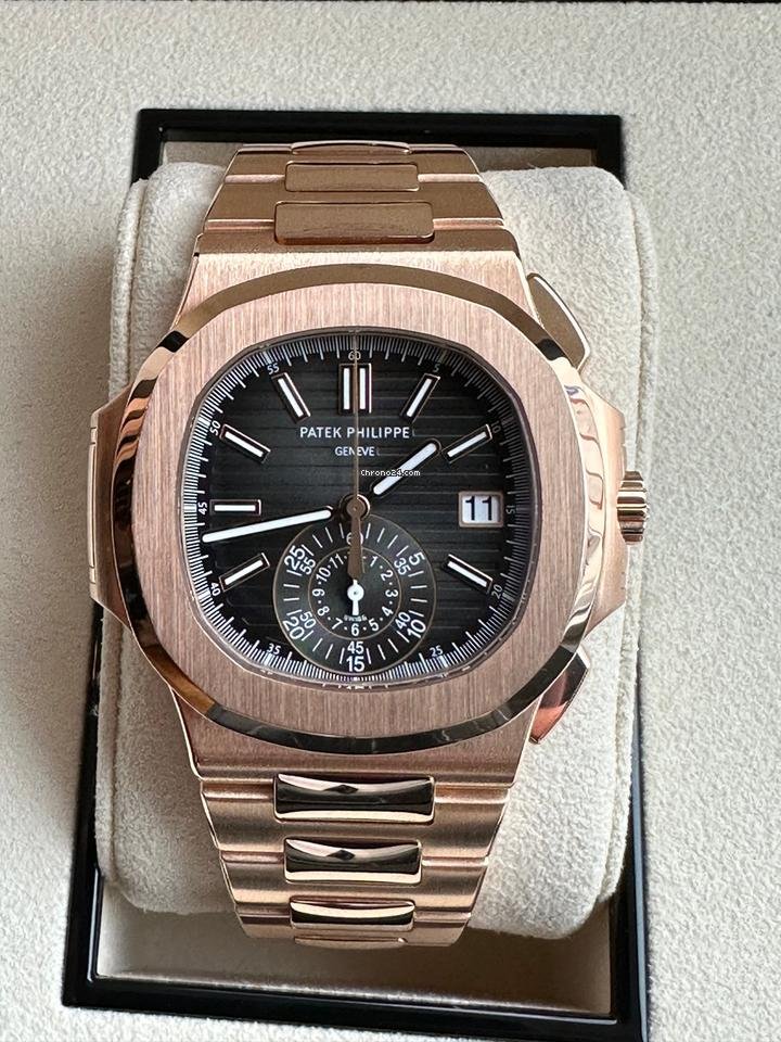Patek Philippe Nautilus Rose Gold/ Black Gradient Dial - View 2