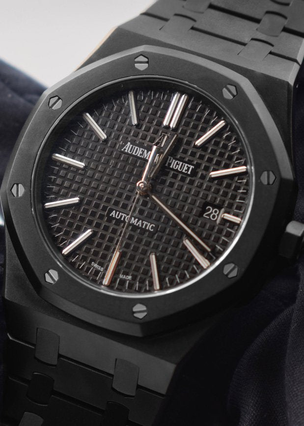 Audemars Piguet AP Royal Oak Black Metal - View 3