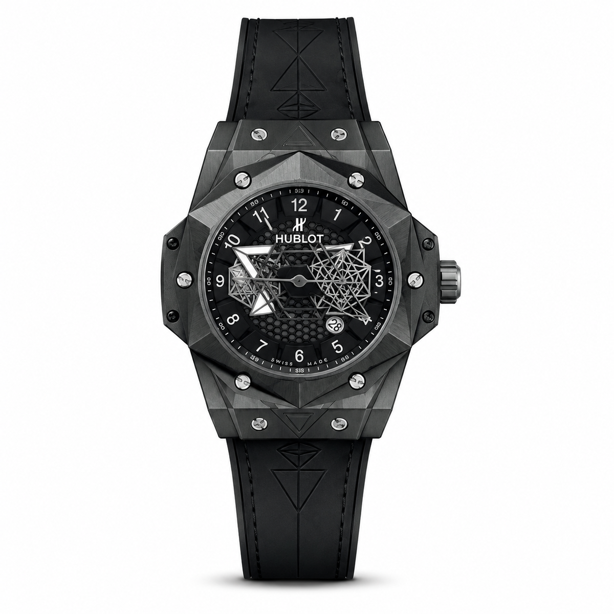 Hublot Spidrr Leather Belt by Hublot - Watch Corner