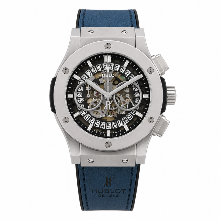 Hublot Big Bang Calendar Watch Blue by Hublot - Watch Corner