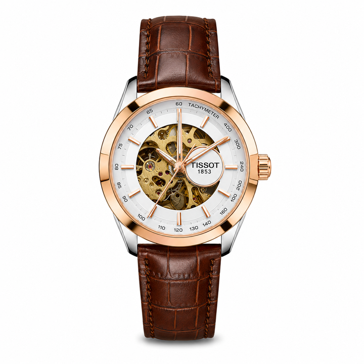 TISSOT 1853 AUTOMATIC PRIMIUM QUILTY LEATHER WATCH by Tissot - Watch Corner