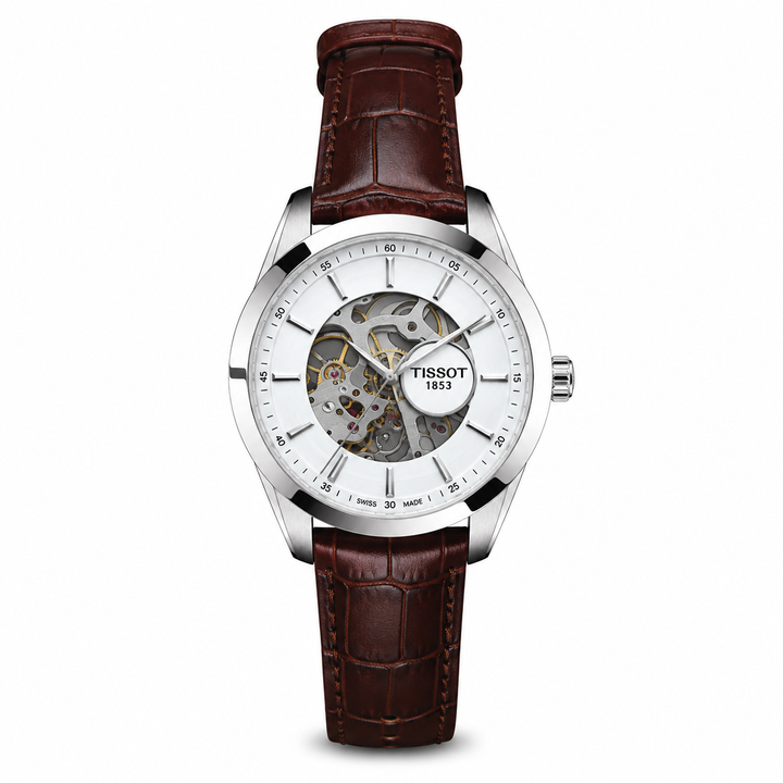 TISSOT 1853 AUTOMATIC PRIMIUM QUILTY LEATHER WATCH by Tissot - Watch Corner