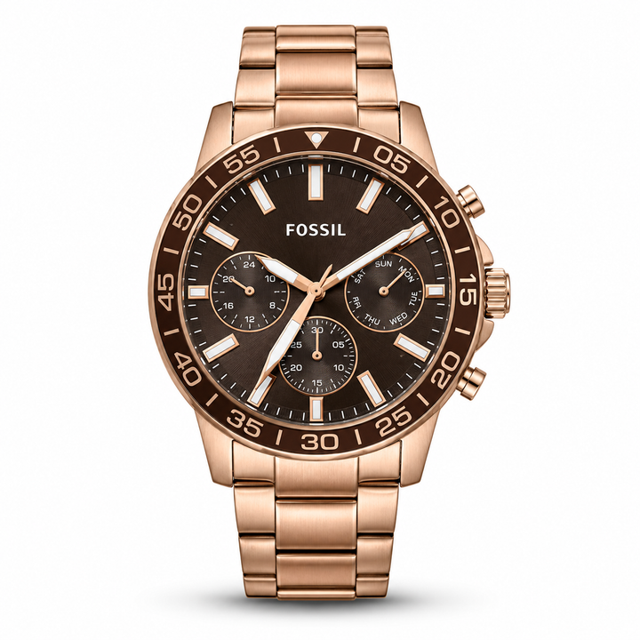 Fossil Banon Metal Rosegold by Fossil - Watch Corner