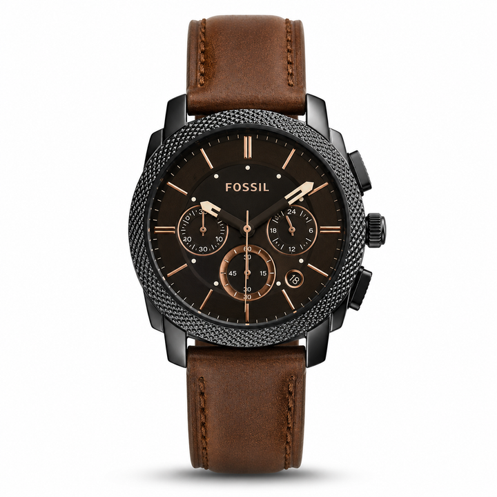 Fossil Fs4656 Brown Leather by Fossil - Watch Corner