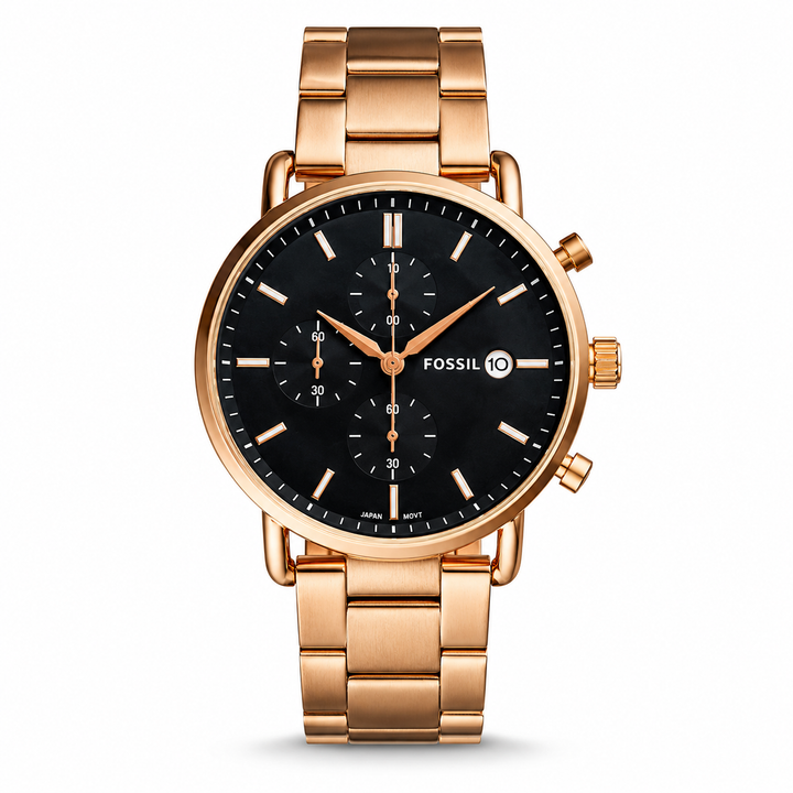 FOSSIL COMMUTER STAINLESS STEEL PREMIUM WATCH by Fossil - Watch Corner