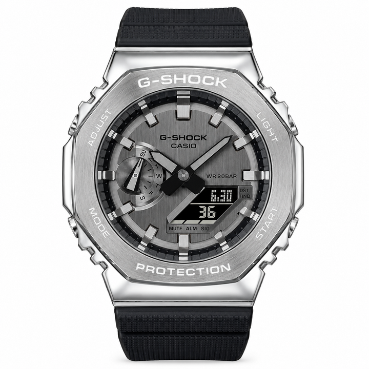 G-shock Gm 2100 Stainless Steel Black Strap Watch by G-Shock - Watch Corner