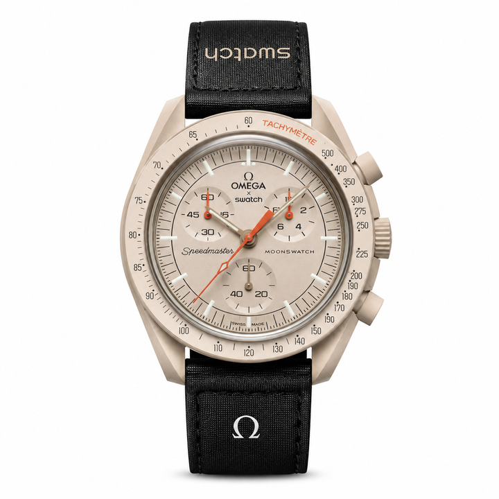 Swatch X Omega Bioceramic Moonswatch Mission To Jupiter With Kit by Omega - Watch Corner