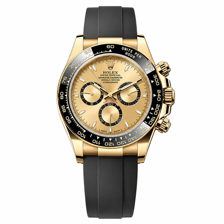 Rolex Cosmograph Daytona Golden and bright black dial by Rolex - Watch Corner