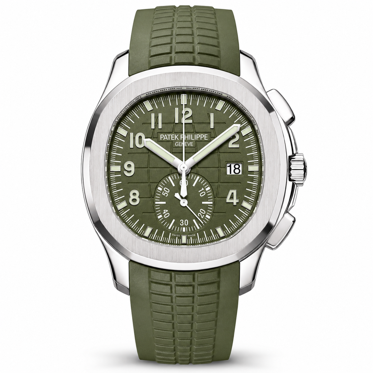 PATEK PHILIPPE AQUANAUT (GREEN) by Patek Philippe - Watch Corner