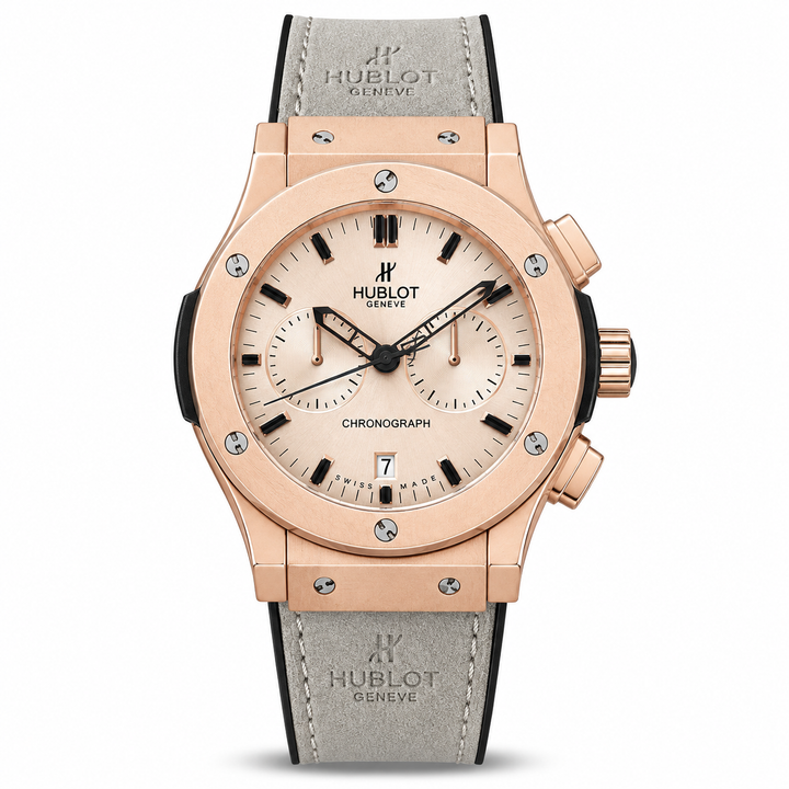 Hublot Grey Leather Belt Watch B by Hublot - Watch Corner