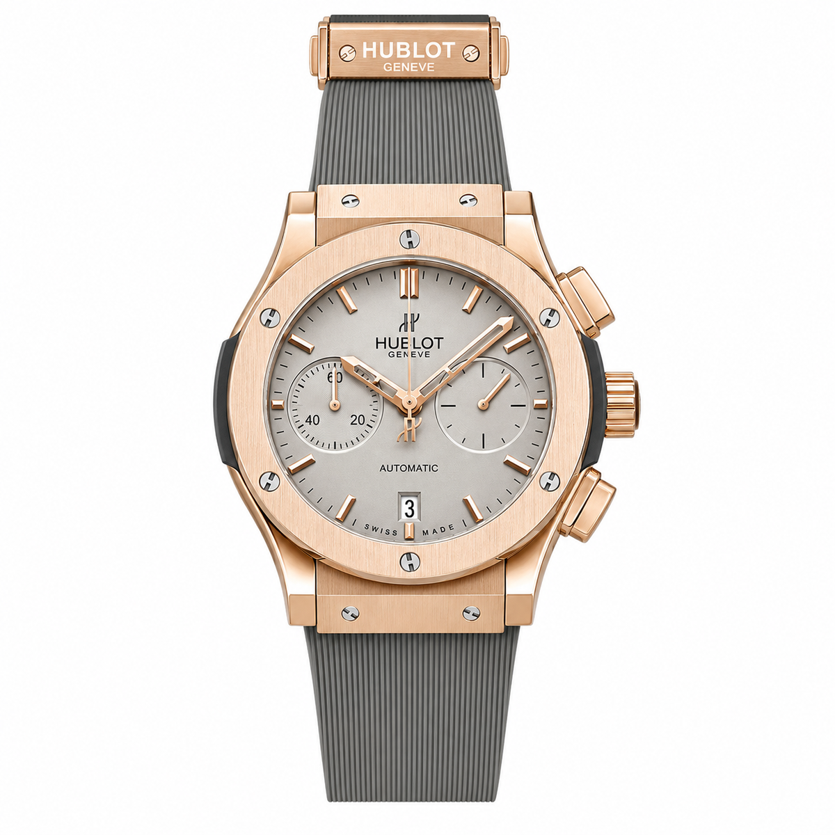 Hublot Mint Green Copper Dial Leather Belt Watch by Hublot - Watch Corner