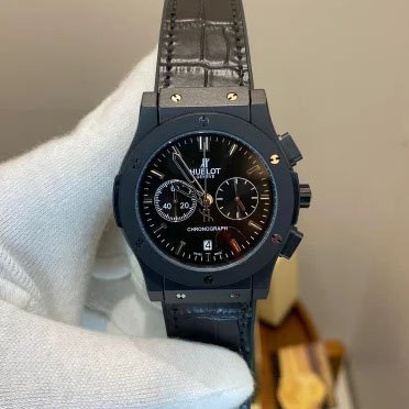 Hublot Big Bang Leather Strap Watch - View 3
