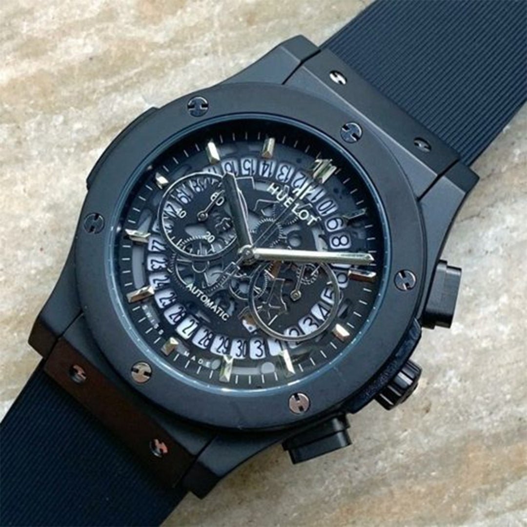 Hublot Black Belt Watch - View 5