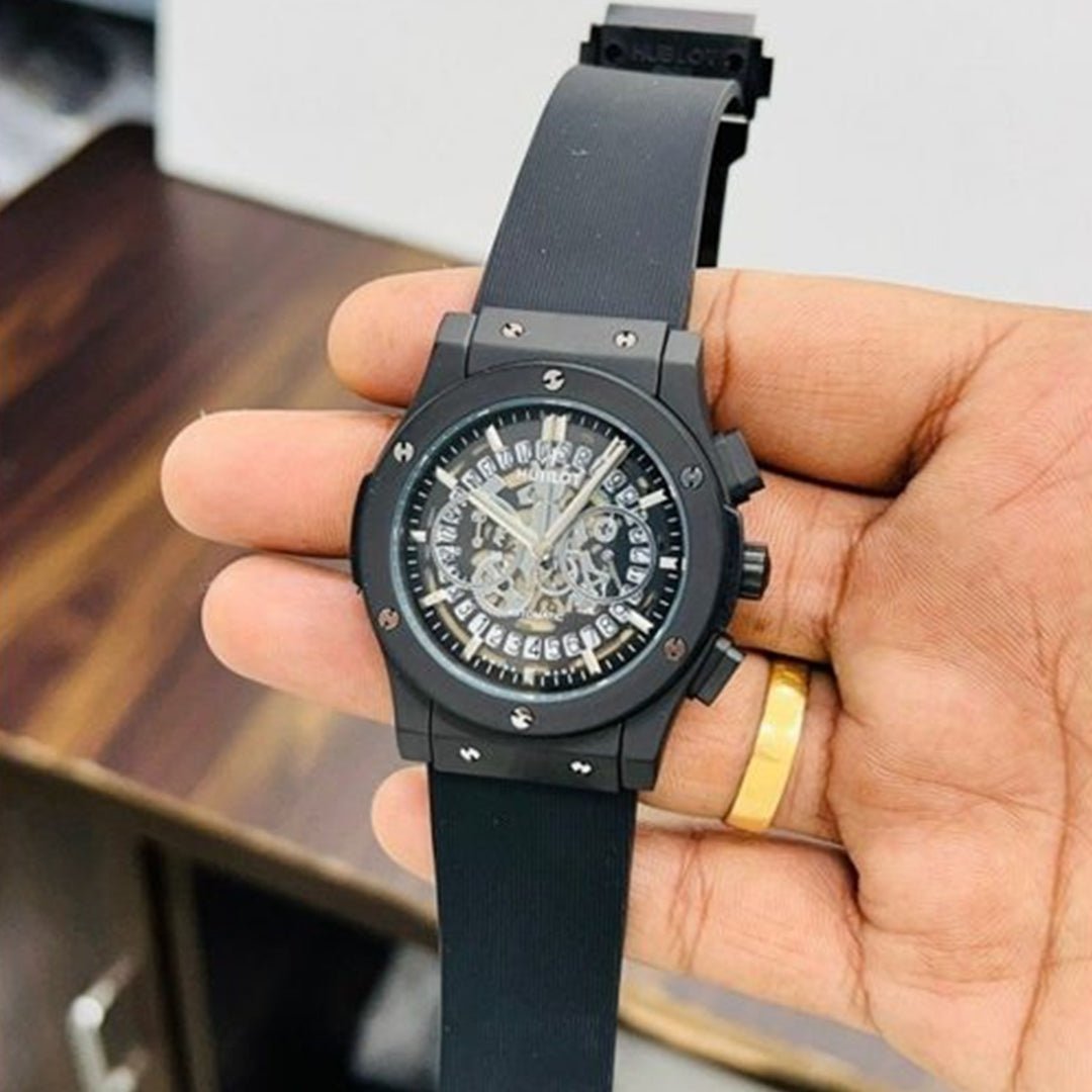 Hublot Black Belt Watch - View 2