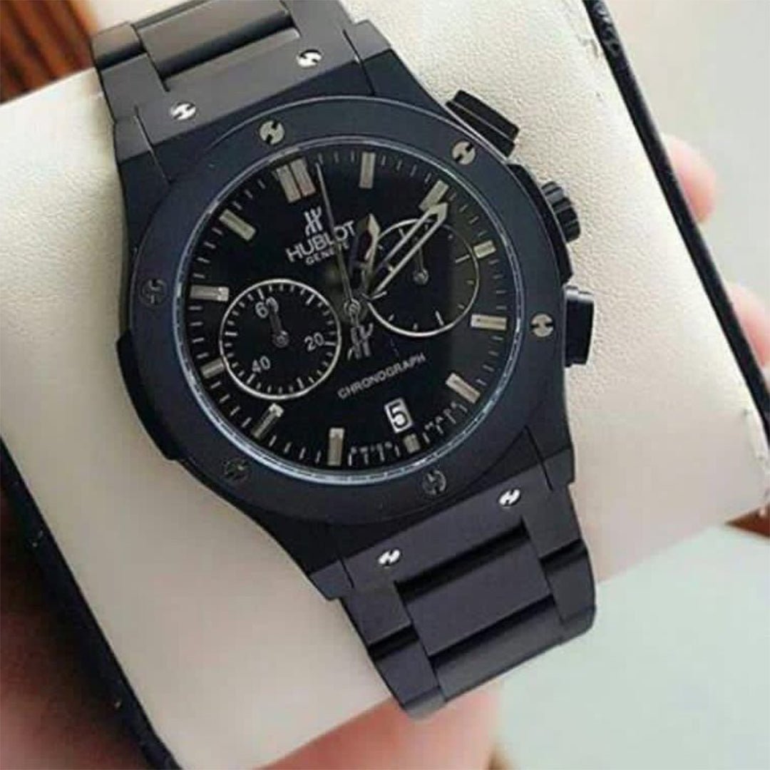 Hublot Jet Black Metal Watch - View 2