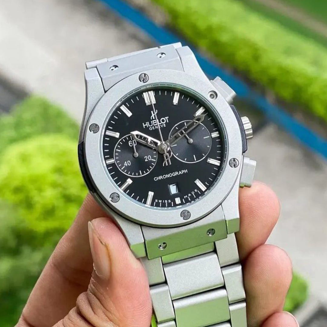 Hublot Silver Grey Metal Watch - View 7