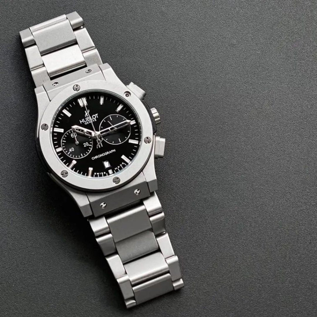 Hublot Silver Grey Metal Watch - View 2
