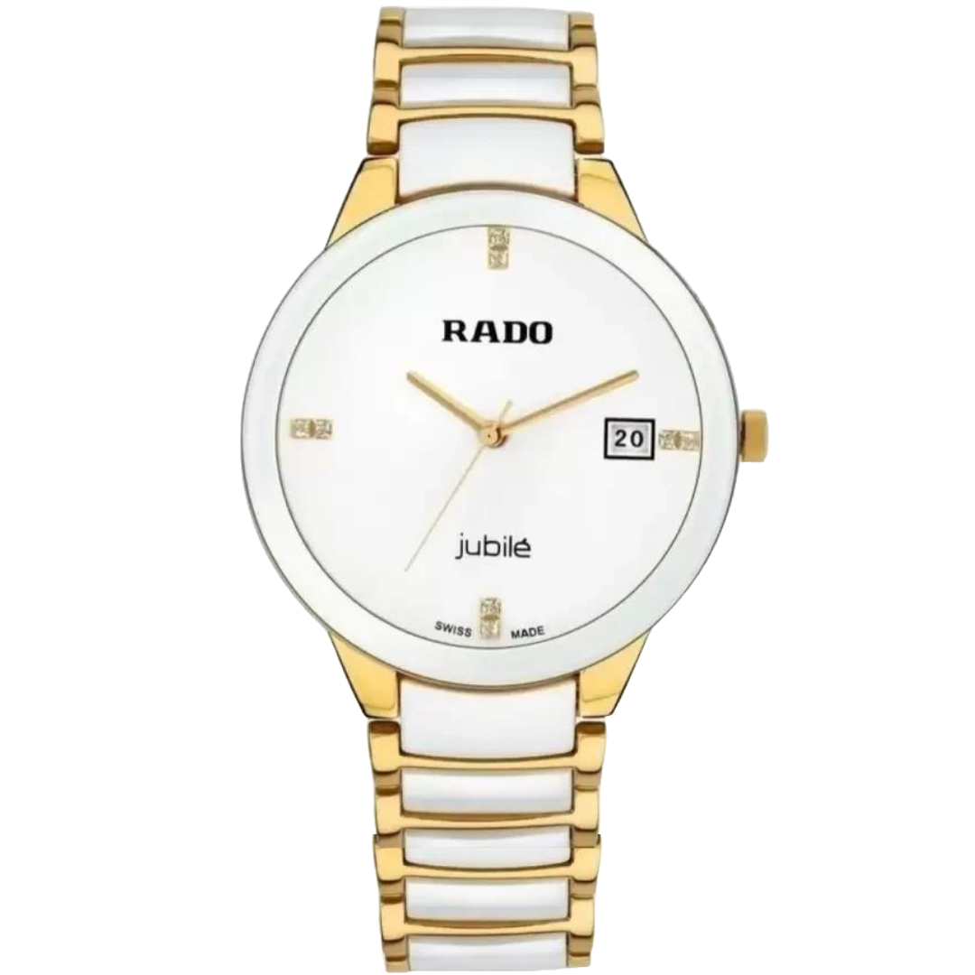 Rado Jubile Stainless Steel White by Rado - Watch Corner
