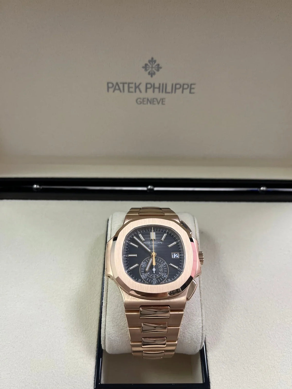 Patek Philippe Nautilus Rose Gold/ Black Gradient Dial - View 6