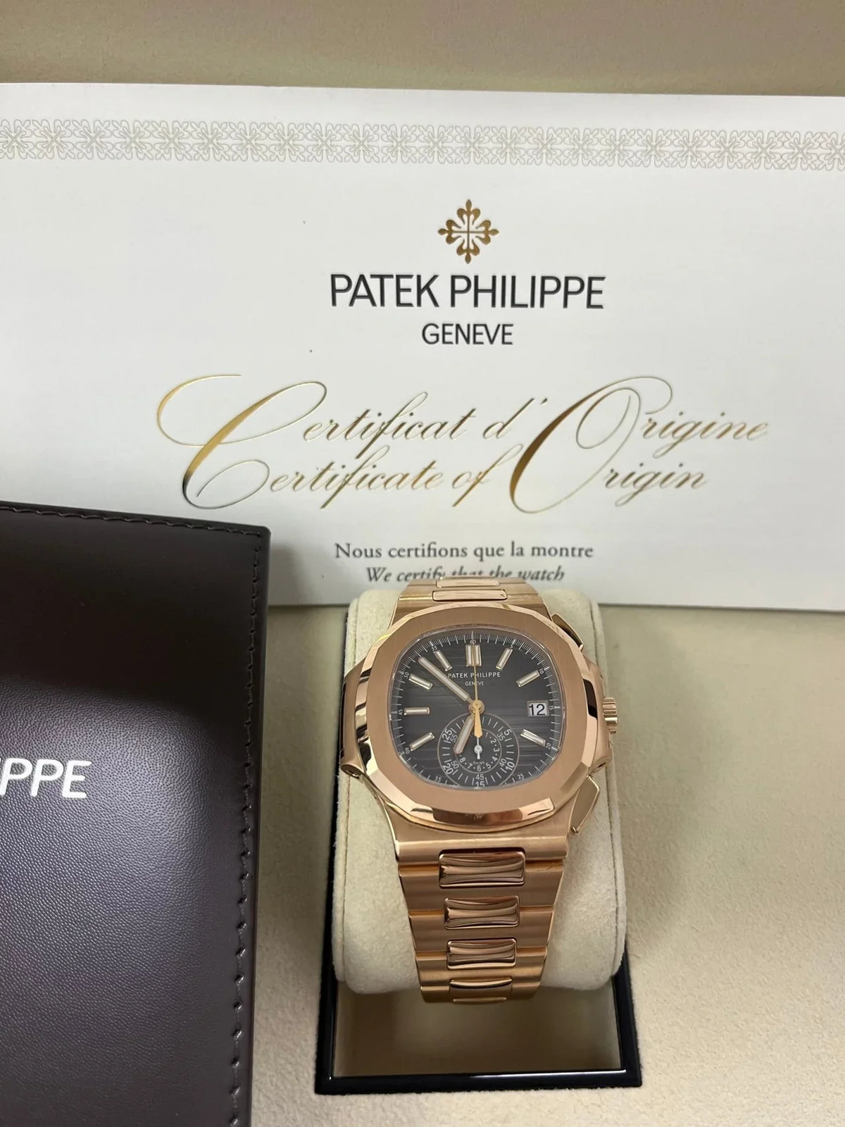 Patek Philippe Nautilus Rose Gold/ Black Gradient Dial - View 8