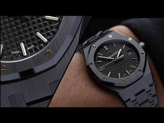 Audemars Piguet AP Royal Oak Black Metal - View 5